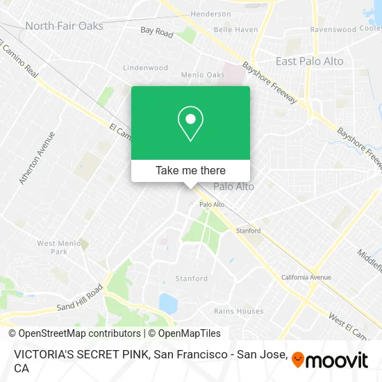 Mapa de VICTORIA'S SECRET PINK