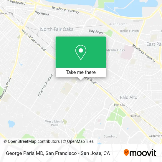 Mapa de George Paris MD
