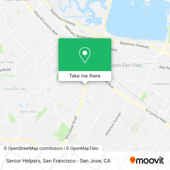 Mapa de Senior Helpers