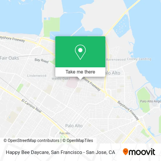 Mapa de Happy Bee Daycare