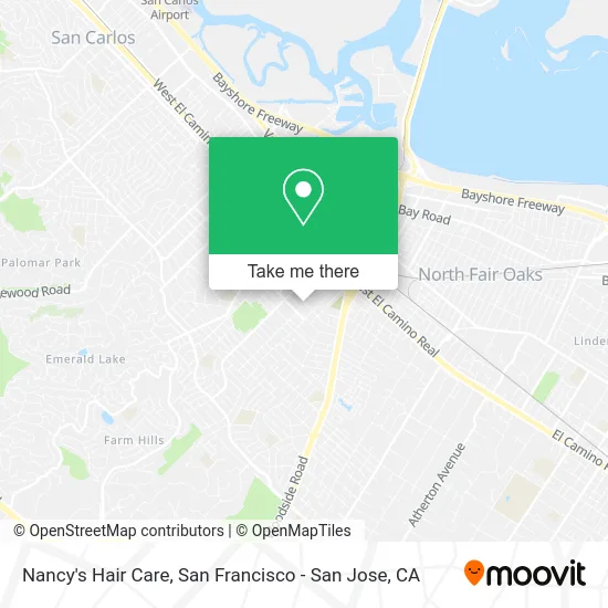 Nancy's Hair Care map