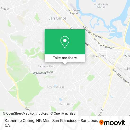 Mapa de Katherine Chong, NP, Msn