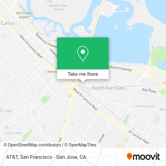 AT&T map