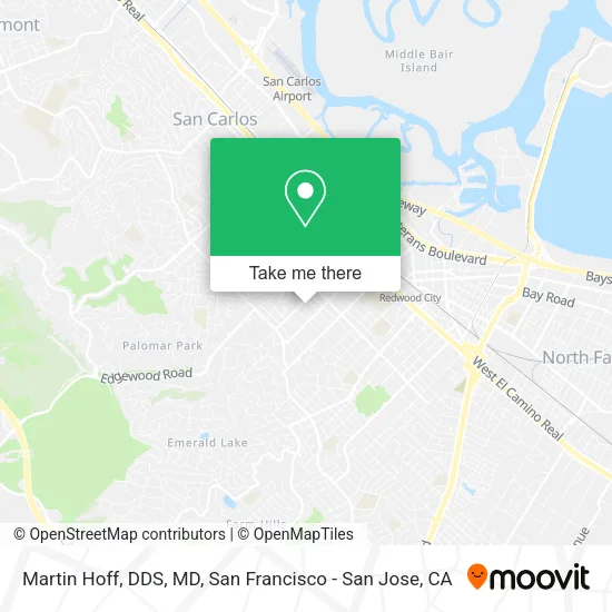 Mapa de Martin Hoff, DDS, MD
