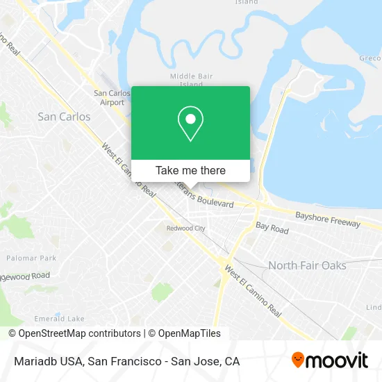 Mapa de Mariadb USA