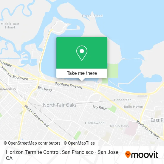 Mapa de Horizon Termite Control