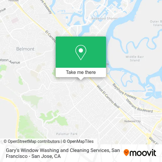 Gary's Window Washing and Cleaning Services map