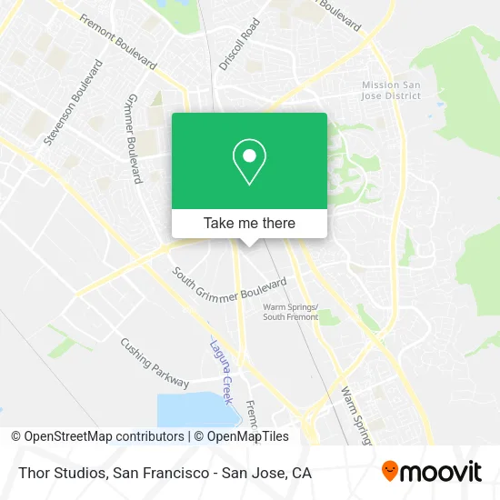 Mapa de Thor Studios