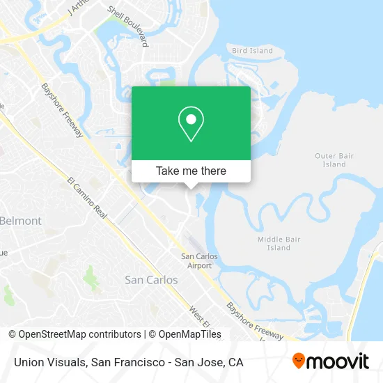 Union Visuals map