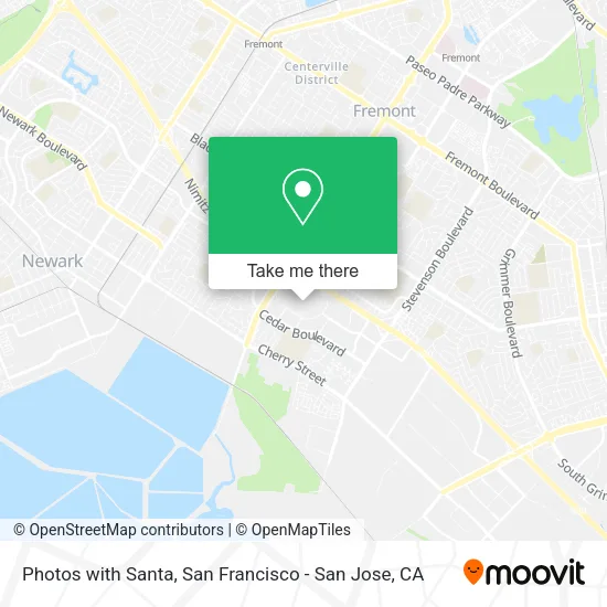 Mapa de Photos with Santa
