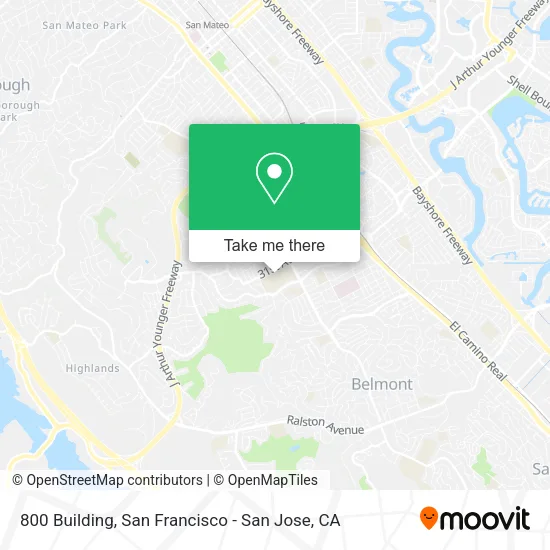 800 Building map