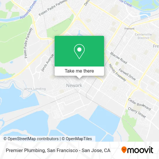 Mapa de Premier Plumbing