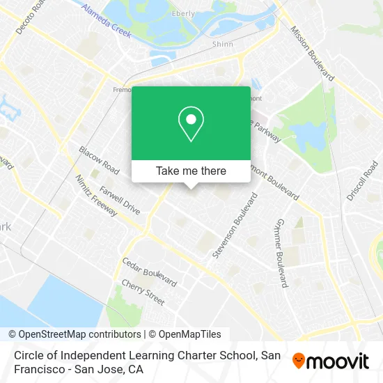 Circle of Independent Learning Charter School map