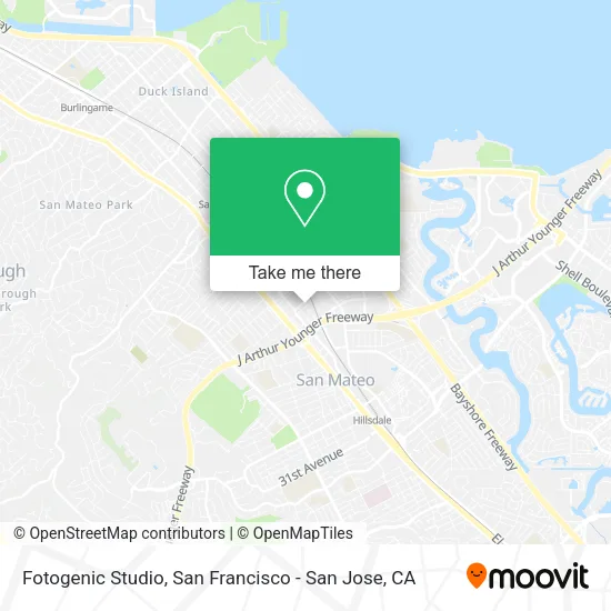 Mapa de Fotogenic Studio