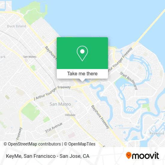 KeyMe map