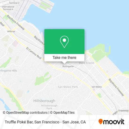 Mapa de Truffle Poké Bar