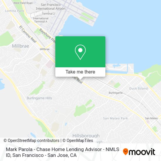 Mark Parola - Chase Home Lending Advisor - NMLS ID map