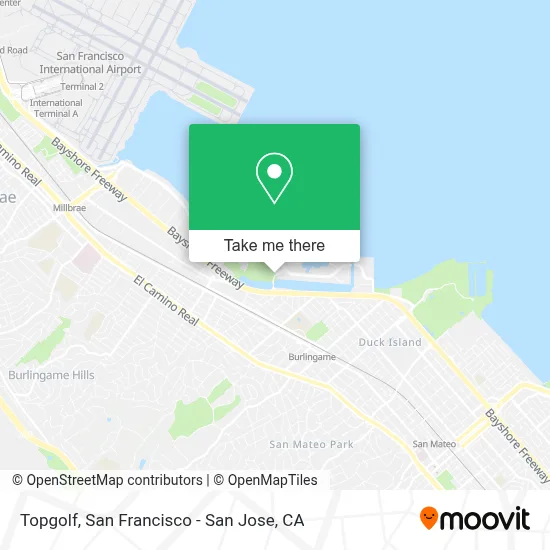 Topgolf map