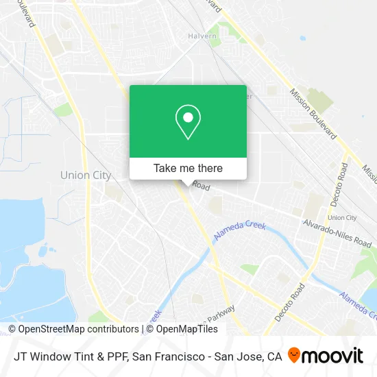 Mapa de JT Window Tint & PPF