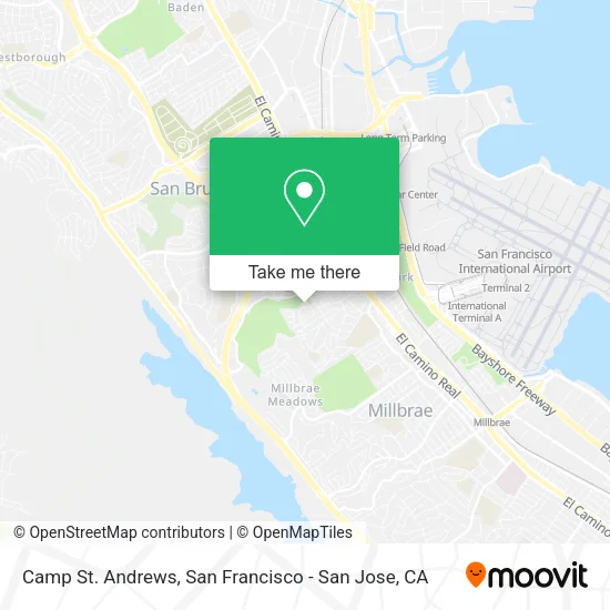 Camp St. Andrews map