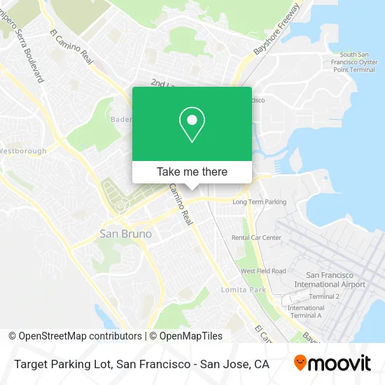 Target Parking Lot map