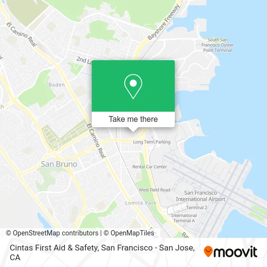 Cintas First Aid & Safety map