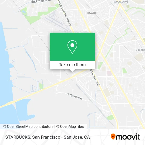 STARBUCKS map