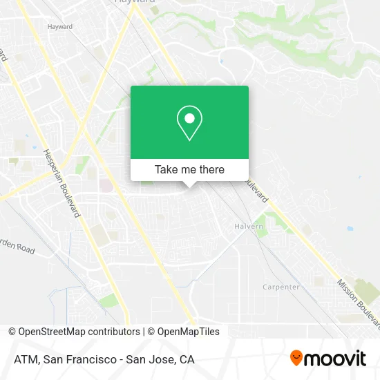 Mapa de ATM