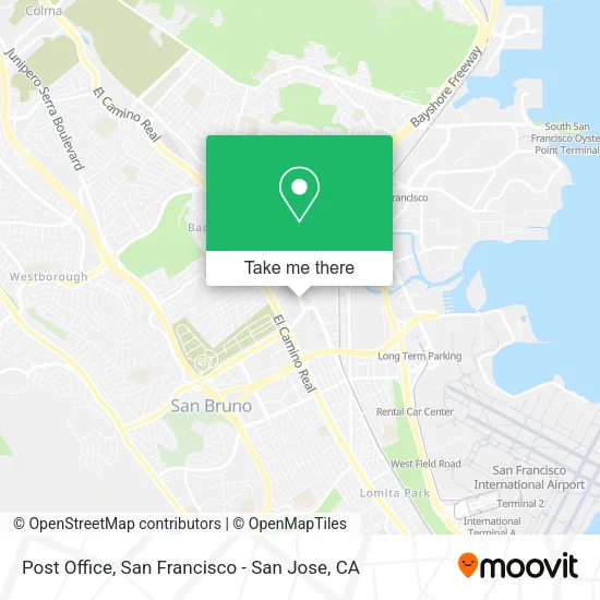 Post Office map