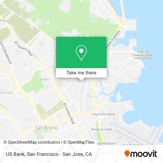 Mapa de US Bank