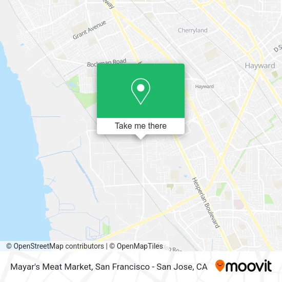 Mapa de Mayar's Meat Market
