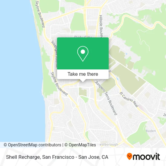 Shell Recharge map