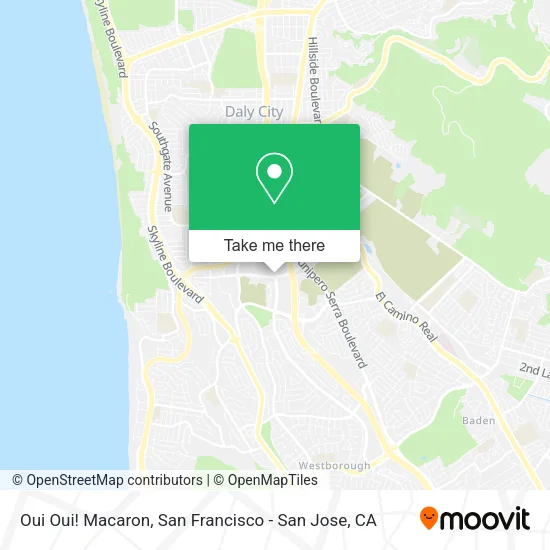 Oui Oui! Macaron map