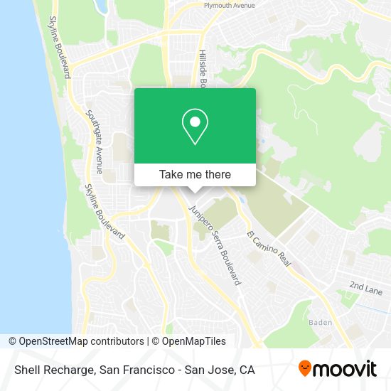Shell Recharge map