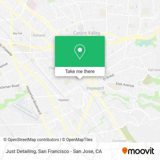 Mapa de Just Detailing