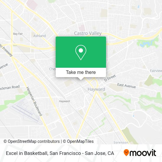 Excel in Basketball map