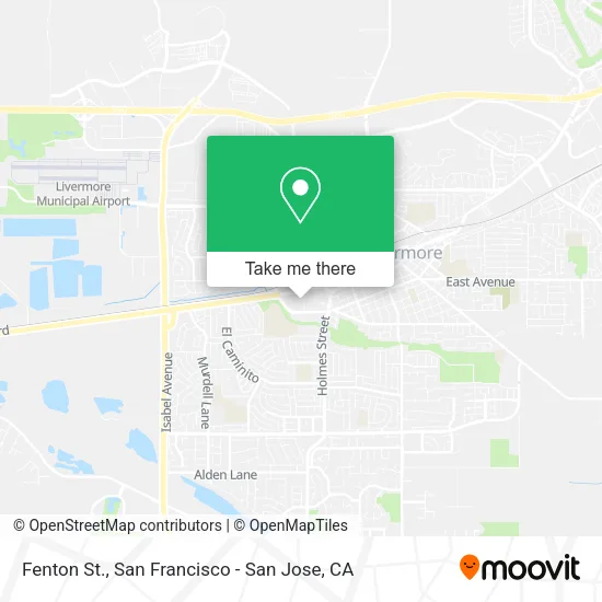 Fenton St. map