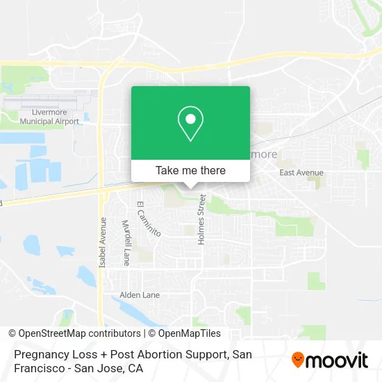 Pregnancy Loss + Post Abortion Support map