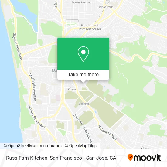 Mapa de Russ Fam Kitchen