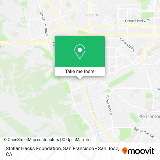 Mapa de Stellar Hacks Foundation