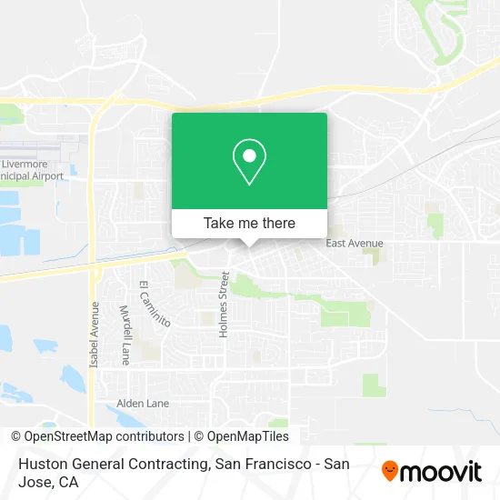 Mapa de Huston General Contracting