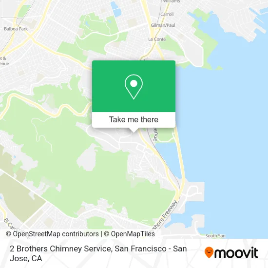 Mapa de 2 Brothers Chimney Service
