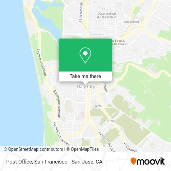 Mapa de Post Office