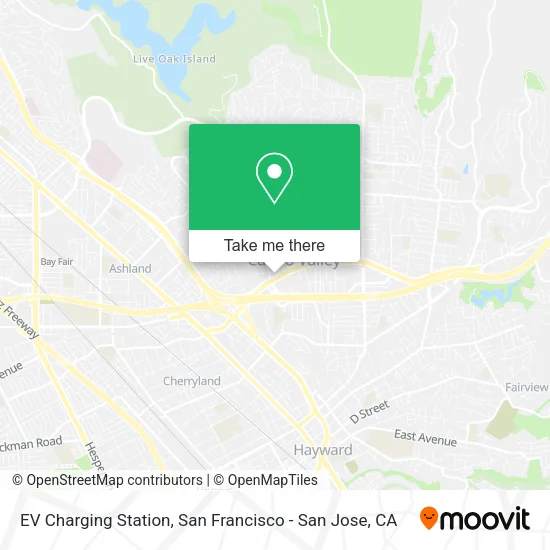 Mapa de EV Charging Station