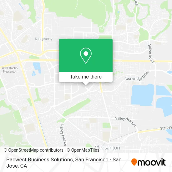 Pacwest Business Solutions map