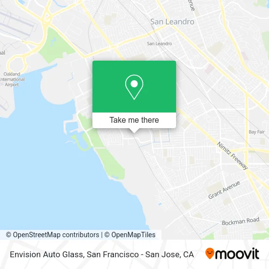 Envision Auto Glass map