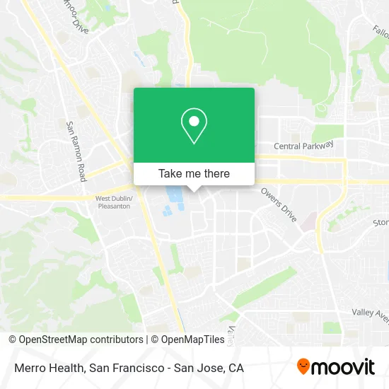 Merro Health map