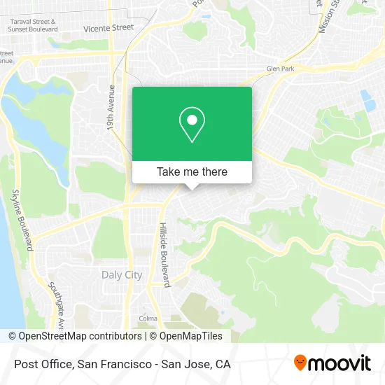 Mapa de Post Office
