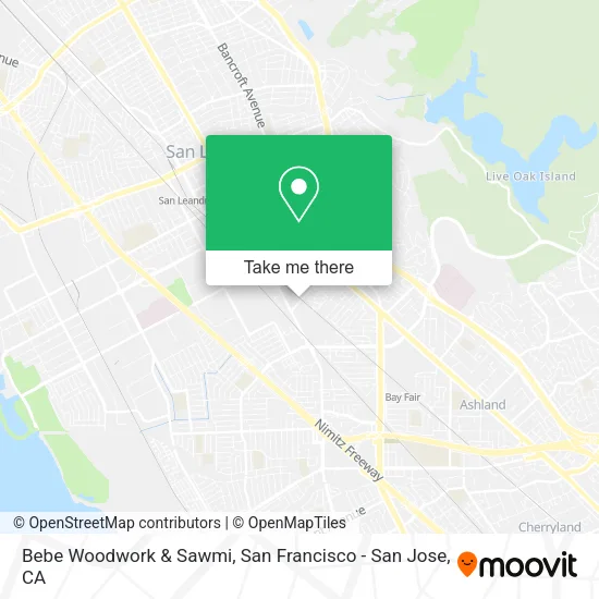 Bebe Woodwork & Sawmi map