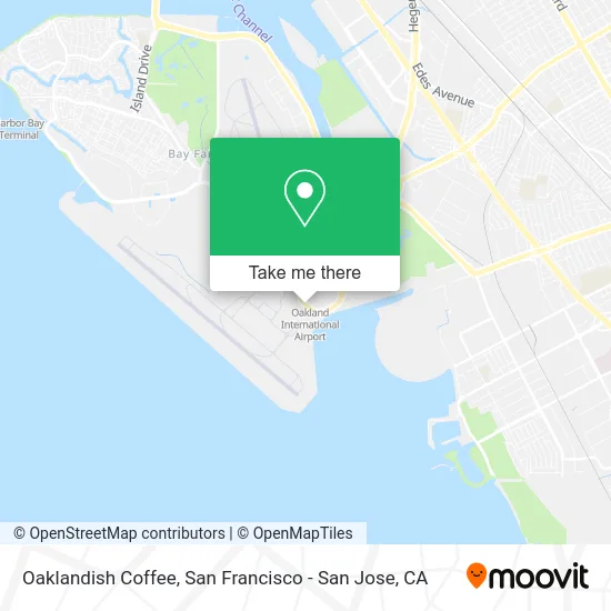 Oaklandish Coffee map